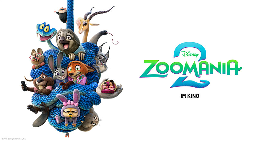 Bild zum Film Zoomania 2 (Schlange umwickelt alle anderen Darsteller/Tiere)