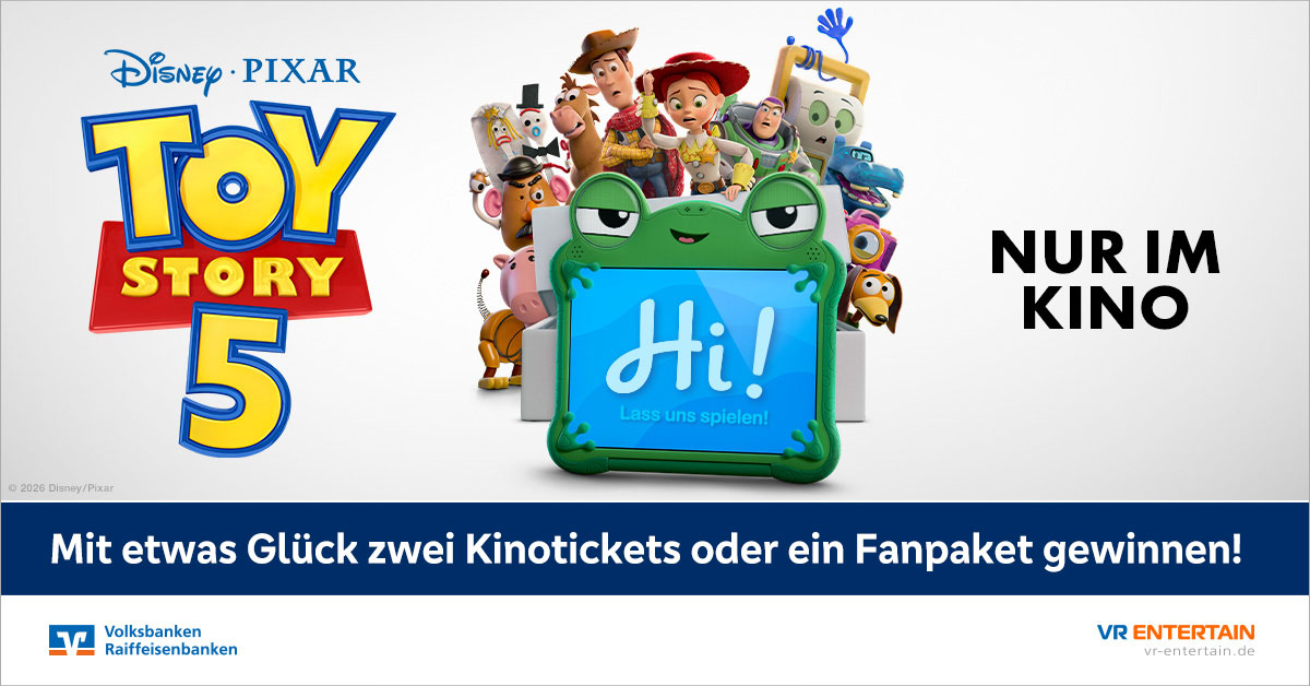 Gewinnspiel Toy Story 5 Teaser